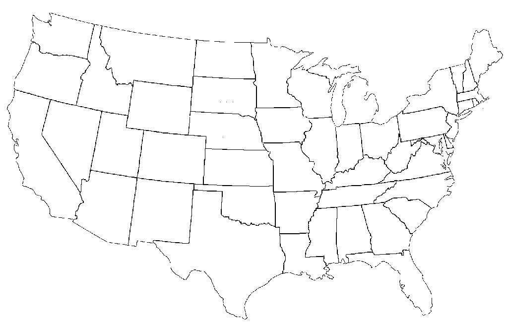 Label a Map of the United States