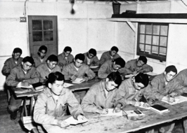 Advanced training required long hard hours in the classroom, not only memorizing the Navajo code, but learning other communications methods as well.