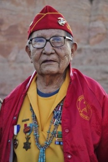 Navajo Code Talker David Patterson